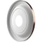 Ekena Millwork Traditional PVC Medallion (Canopies up to 7 1/2"), 13"OD x 3 1/2"ID x 1 1/4"P, Metallic Mystic Brown CMP13TRAMB - alternate 5